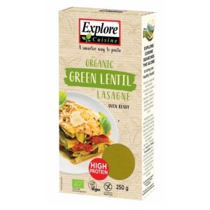 Lazanje z zelene leče brez glutena BIO Explore Cuisine, 250g