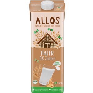 Ovsen napitek brez sladkorja BIO Allos, 1l