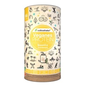 Beljakovine, vanilija Volksshake, 1000g