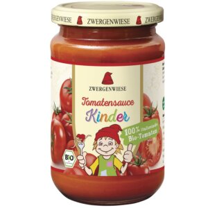 Paradižnikova omaka otroška BIO Zwergenwiese, 350g