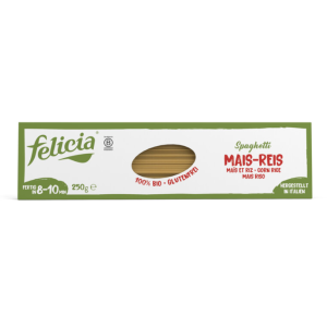 Koruzno-riževi špageti brez glutena BIO Felicia, 250g
