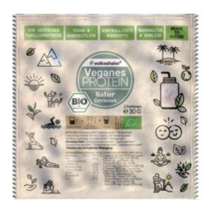 Beljakovine, naravne BIO Volksshake, 30g