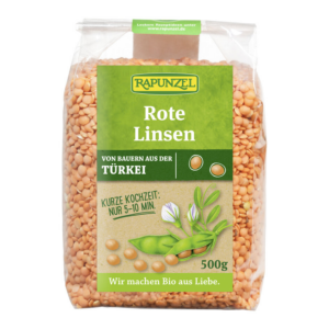 BIO rdeča leča, 500g