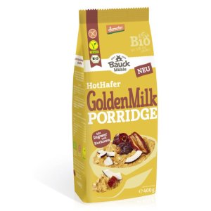 Ovsena kaša Zlato mleko brez glutena BIO Bauck Mühle, 400g
