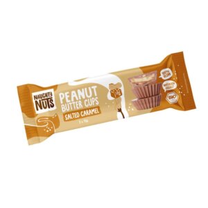 Skodelice z arašidi in slano karamelo BIO Naughty Nuts, 39g