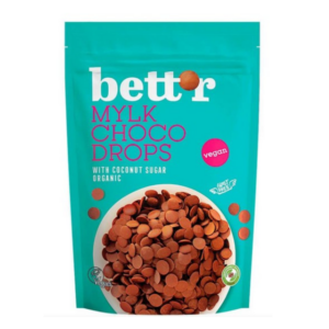 Čoko kapljice Milky BIO Bettr, 200g