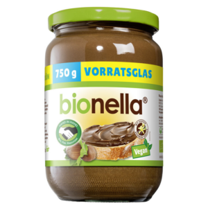 Bionella lešnikov namaz BIO Rapunzel, 750g