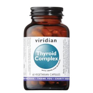 Kompleks za ščitnico Viridian, 60 kapsul