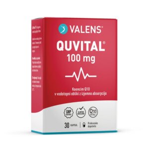 Quvital® Q10 100mg Valens, 30 kapsul